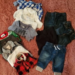 Baby boy bundle clothes